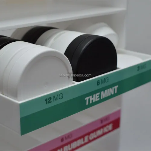 Custom Smokeless Tobacco Display With Drawer